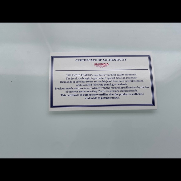 Splendid Pearls 14K Gold White Freshwater - Picture 5 of 6